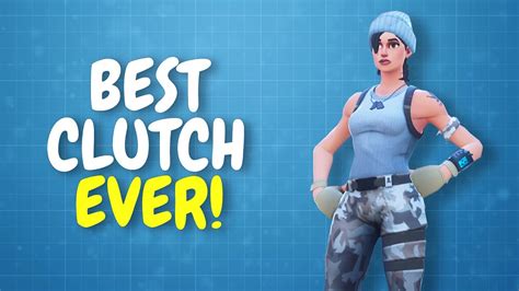 Best Clutch Ever Insane Building Victory Fortnite Youtube