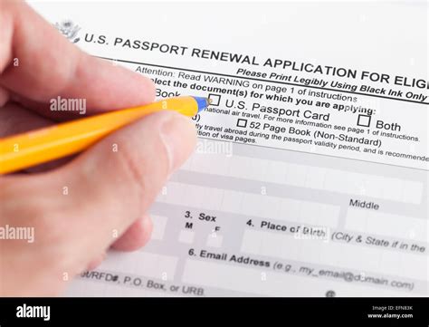 Us Passport Renewal Application For Eligible Individuals And Human