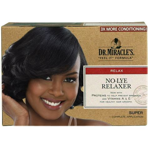 Dr Miracles Feel It Formula Thermalceutical Intensive No Lye Relaxer