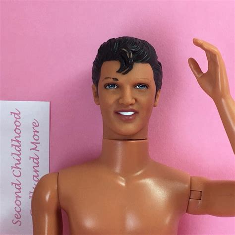 Barbie Elvis Presley Nude Articulated Pivotal Moldedhair Celebrity Ken