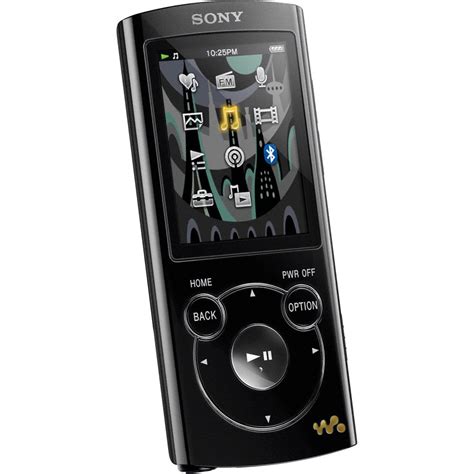 Sony 8gb Nwz S764bt Bluetooth Enabled Walkman Video Nwzs764blk