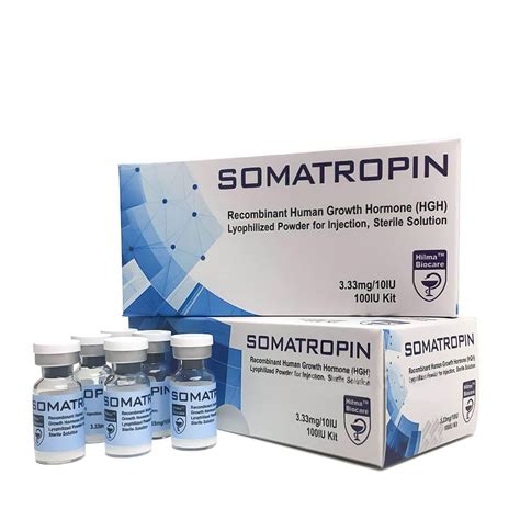 Hgh Somatropin Hilma Biocare 10uivial Box Of 10 Vials Top