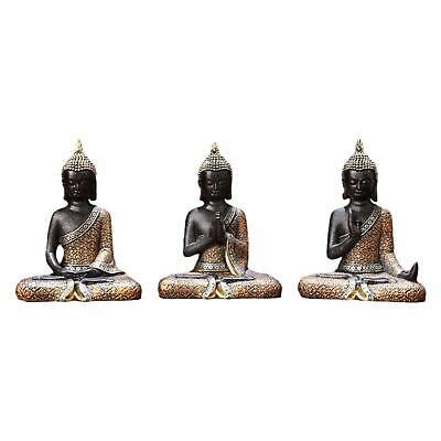 X Zen Buddha Statuen Zen Dekor Feng Shui Dekor Harz Buddhismus Desktop