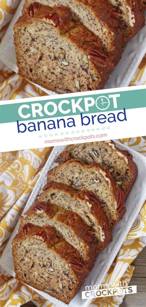 I personally love this banana bread recipe because this is the most successful experiment that i did out of more than 20 tries. Crockpot Banana Bread Recipe - Yummy Recipes