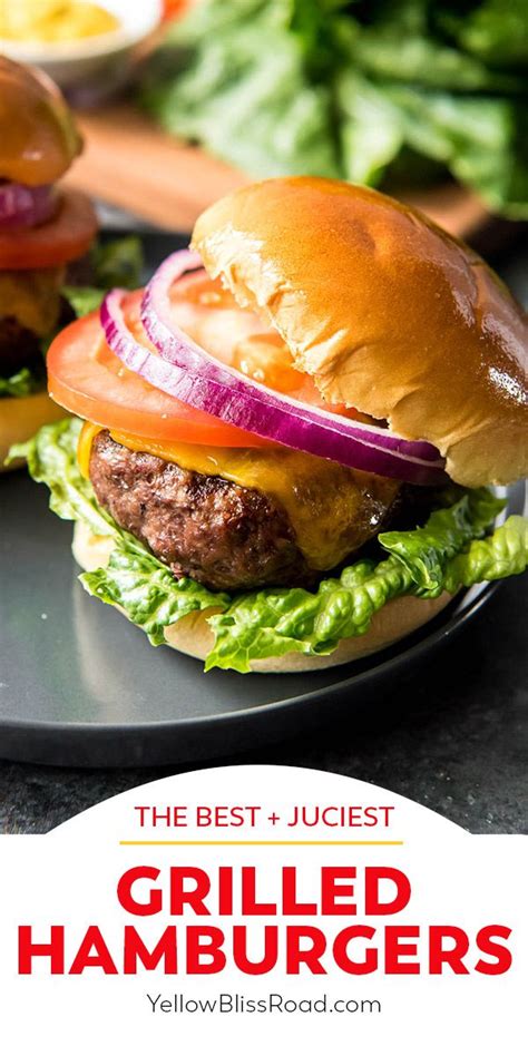 Hamburgers Are Easy To Make And Perfect For Backyard Grilling Learn
