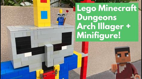 Lego Minecraft Dungeons Arch Illager Over 30 Cm Tall Youtube