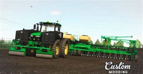 Fs19 John Deere 8r V20 With Lankota Stalk Stompers Rollers And 360