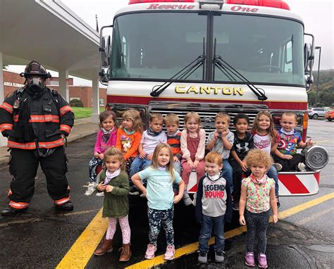Bths Works With Firefighters To Teach Children About Fire Safety