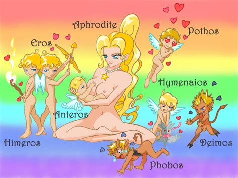 Eros Phobos Pothos Aphrodite Deimos Highres Anteros Greek Himeros Hymenaios Myth
