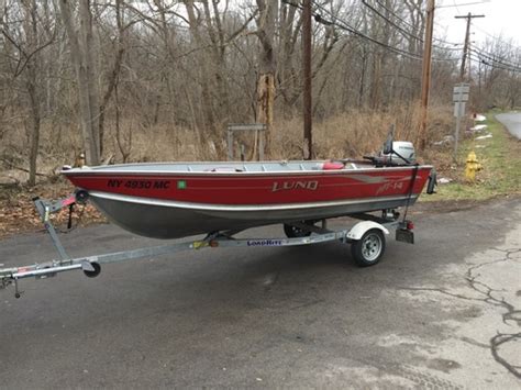 2005 14 Foot Lund Boat And Trailer Boats For Sale Lake Ontario