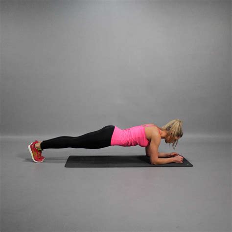 Elbow Plank Hip Raise Fit Drills Website