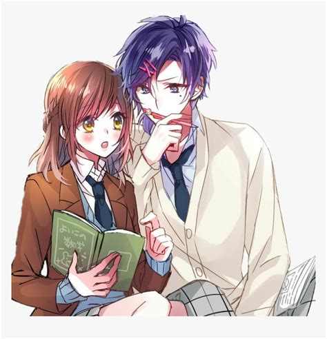 Cute Anime Kawaii Couple Romantic Boy Girl Boyfriend