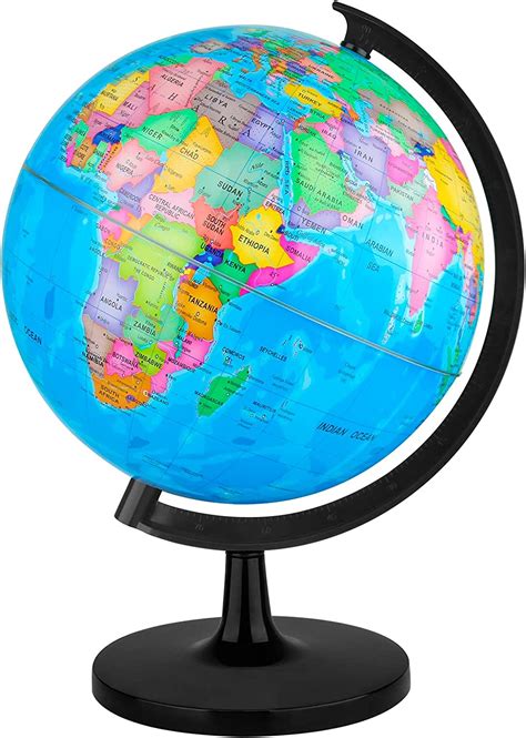Wizdar 10 World Globe For Kids Learning Diy Assemble