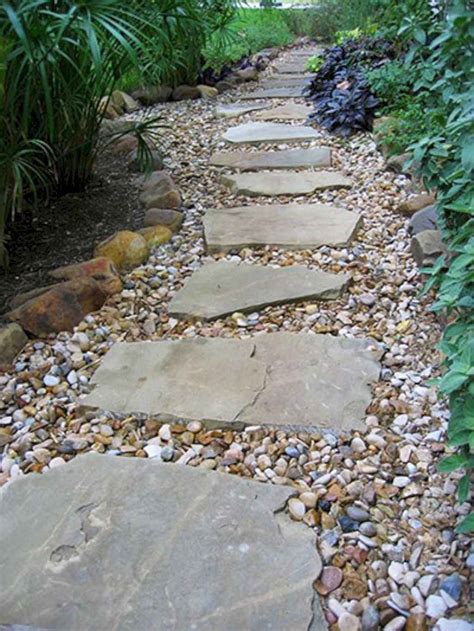 35 Nice Garden Stepping Stone Design Ideas Homepiez Easy Backyard