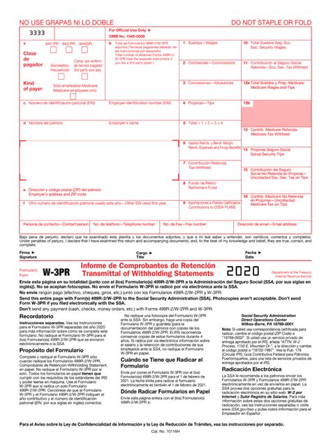 Puerto Rico W 2 2020 2023 Form Fill Out And Sign Printable Pdf
