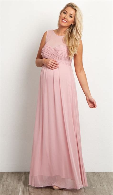 an absolutely gorgeous maternity evening gown for all your formal occasions this year a meshed