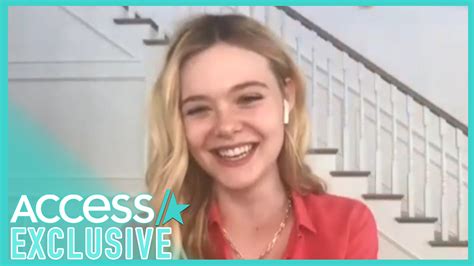 Watch Access Hollywood Interview Elle Fanning Reveals Tom Cruise Ts