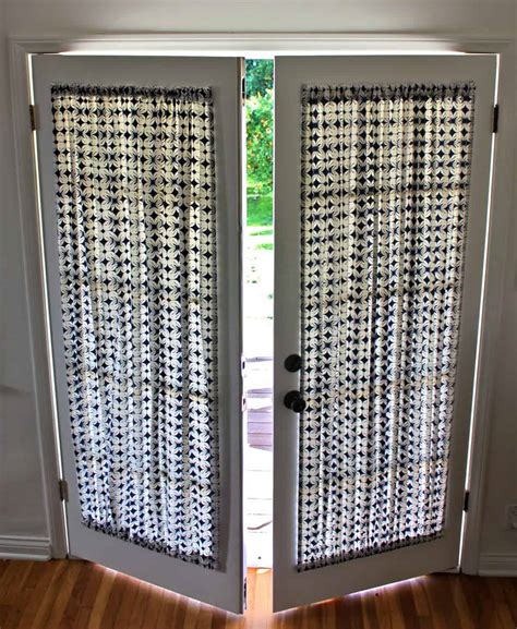 Shop curtain rods at jcpenney®. DIY French Door Curtain Panel Tutorial | Pretty Prudent