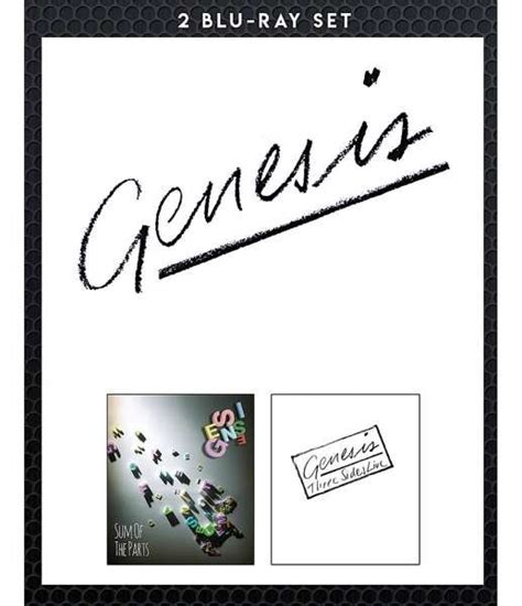 Genesis · Sum Of The Parts Three Sides Live Blu Ray 2018