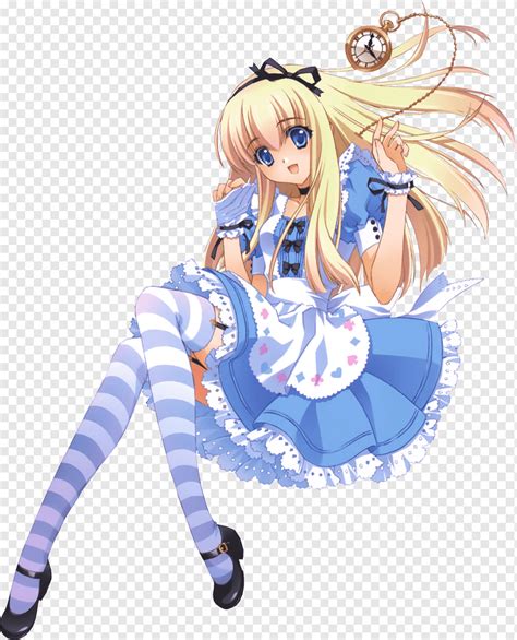 Alices Adventures In Wonderland White Rabbit Anime Rendering Alice In