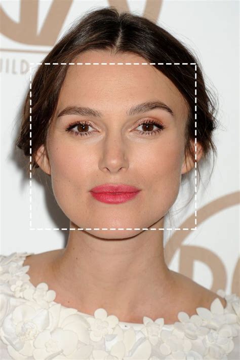 How To Figure Out Your Face Shape In 4 Steps Square Face Shape Face Shapes Face Shape Hairstyles
