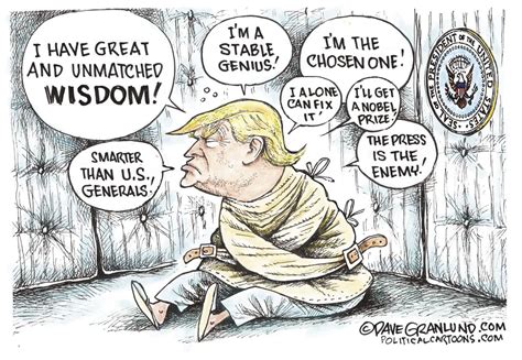 Trumps Losing It Political Cartoons