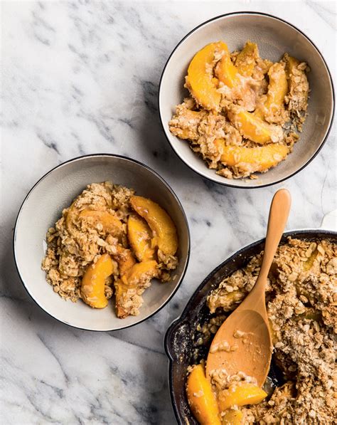 Peach crisp easy and divine recipe - Recipe