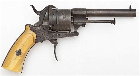 Belgian Lefaucheux Style Pinfire Revolver