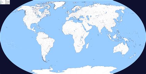 World Map Blank With Borders