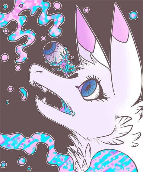 Pastel Gore Example Candy Gore Furry Art Art Reference