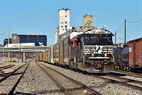 Ns Sd70acu 7261 North Kansas City Mo — Trainspo