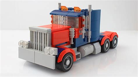 Lego Transformers Optimus Prime Truck Moc Youtube