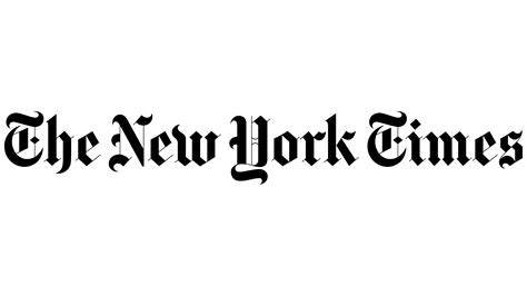 New York Times Nyt Logo Symbol Meaning History Png Brand