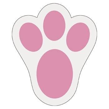 No outrunning the giant bunny girl feet. Real Bunny Paw Print - ClipArt Best