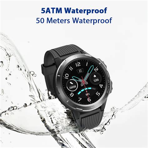 Umidigi Uwatch Gt Full Touch Smartwatch Waterproof 50m 12 Sport Mode B