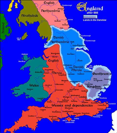 Map Of England Before It Was England Map Of World