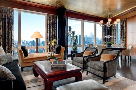 Oriental Suite Living Room At Mandarin Oriental New York Por
