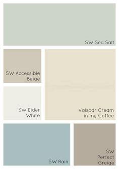 Woodlawn colonial gray by valspar classic paint color palette: Downstairs color plan Sherwin-Williams: Softer Tan (SW ...