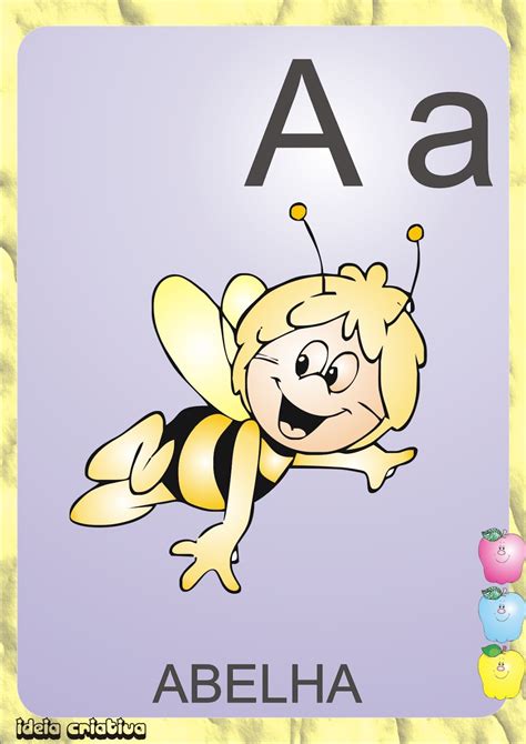 Cartazes De Alfabeto Ilustrado Animais