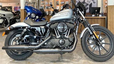 Iron 1200 Sportster Xl1200ns Harley Davidson 2020 Barracuda Silver