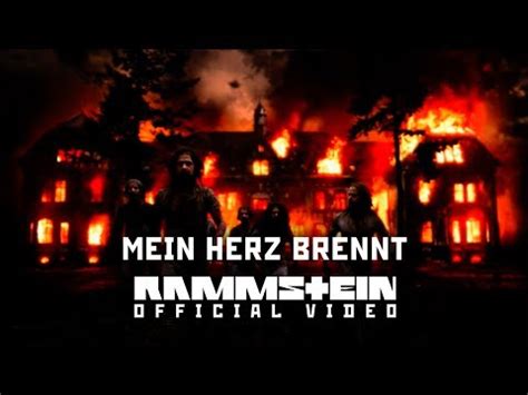 เนื้อเพลง Mein Herz Brennt - Rammstein
