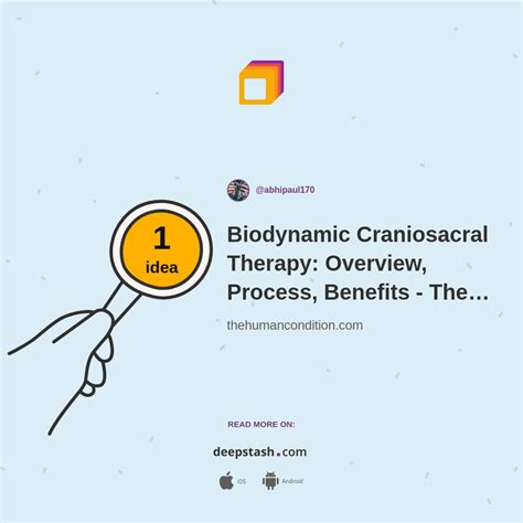 Biodynamic Craniosacral Therapy Overview Process Benefits The Human Condition Deepstash