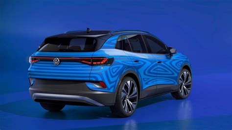 Volkswagen Reveals Exterior Design Of Id4 Electric Suv Global Debut