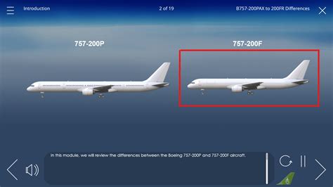 Boeing 757 200 Pax To 757 200 Freighter Differences Training Course