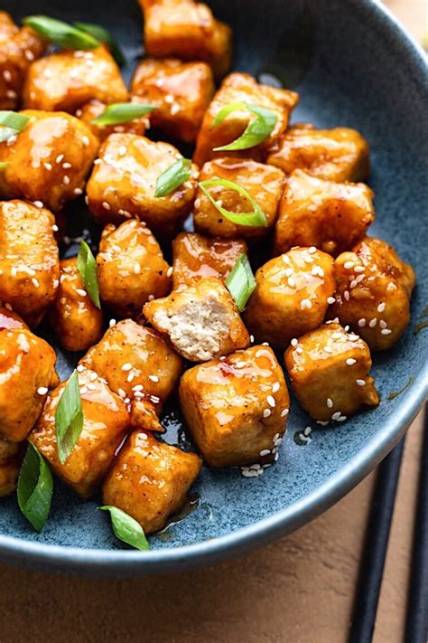 Vegan Sweet And Sour Tofu Cupful Of Kale