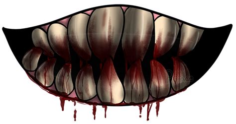 Scary Teeth Png Png Image Collection