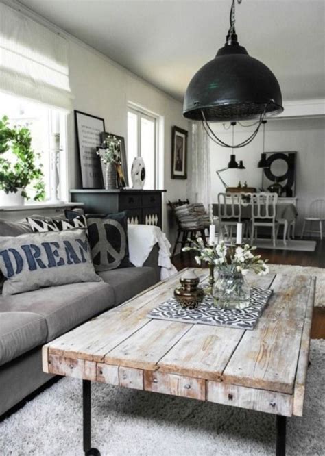 52 Stunning Mix Farmhouse Scandinavian Style For Interior Design 2019