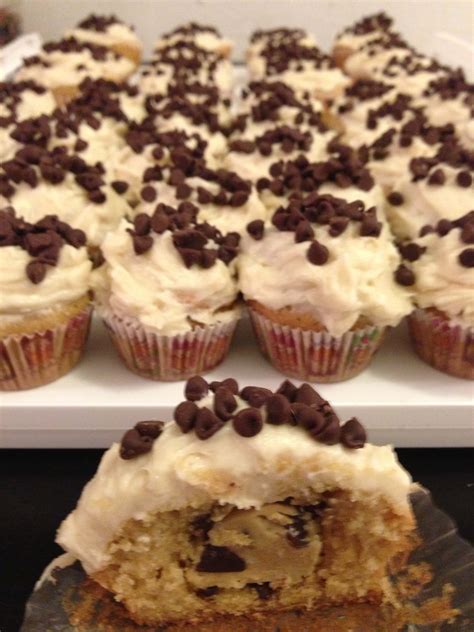 Chocolate Chip Cookie Dough Cupcakes Chelsweets Cupcake Recipes