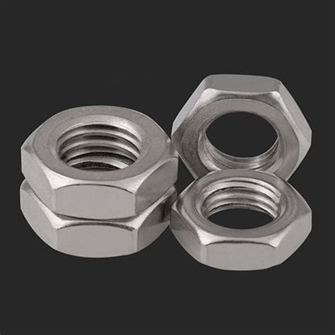 M4 M5 M6 M8 M10 M12 Material 316 Stainless Steel Allen Hexagonal Nuts