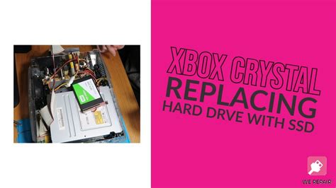 How To Replace Your Xbox Hard Drive With An Ssd Youtube
